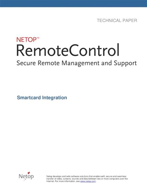 netop virtual smart card reader|Netop Remote Control Smartcard Integration.